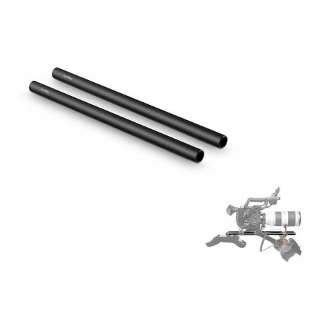 SmallRig 1053 - Aluminum Alloy Pair of 15mm Rods (M12-12")