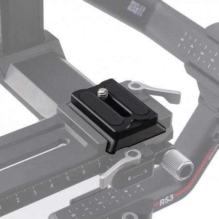 Plaque de base QR supérieure à dégagement rapide pour DJI Ronin RS2 RSC2 RS3 Pro