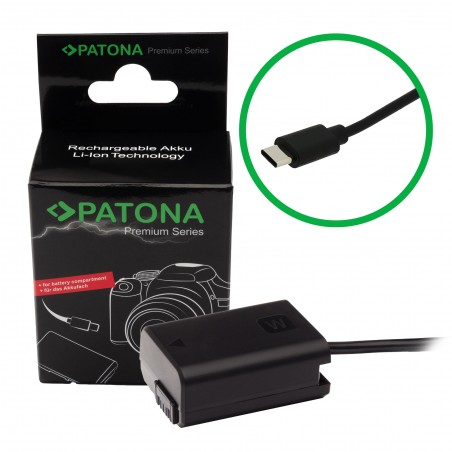 BATTERIE PATONA PREMIUM COUPLER USB-C NP-FW50