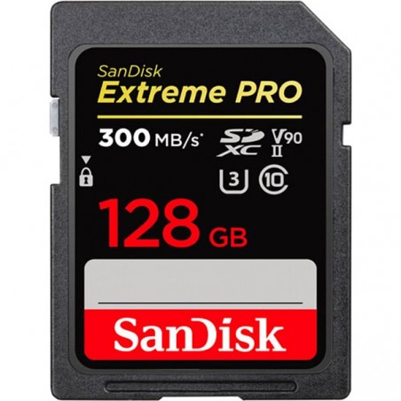 CARTE SD SANDISK EXTREME PRO SDXC UHS-II 128GB