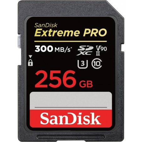 CARTE SD SANDISK EXTREME PRO SDXC UHS-II 256GB