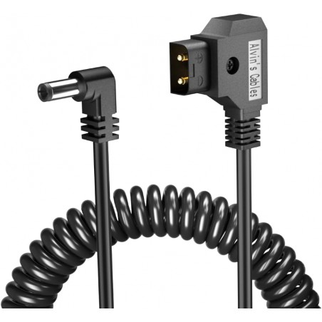 CABLE ALVIN'S D'ALIMENTATION ENROULE D-TAP POUR DC 2.1