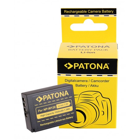 BATTERIE PATONA 1111 NP-W126 POUR FUJIFILM