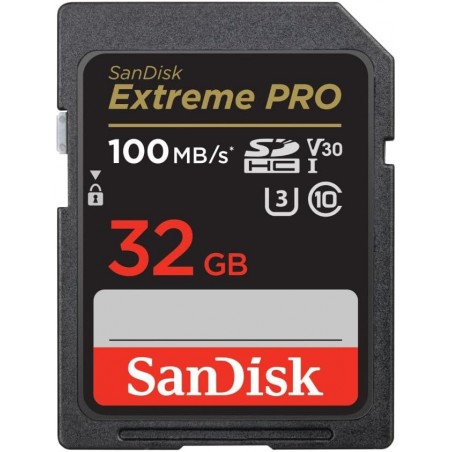 SANDISK SDHC EXTREME PRO 32GB R100/W90MBS